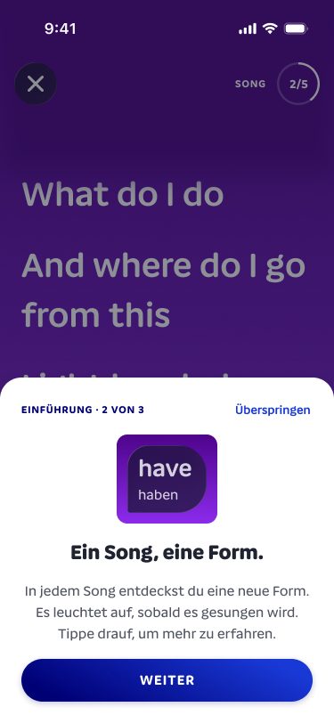 Einführung: Ein Song, eine Form